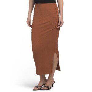 MICHAEL STARS toffee Made In Usa Martine Skirt